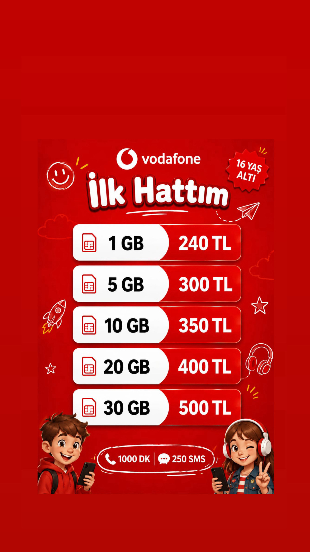 İlk Hattım Kullanım Kampanyası