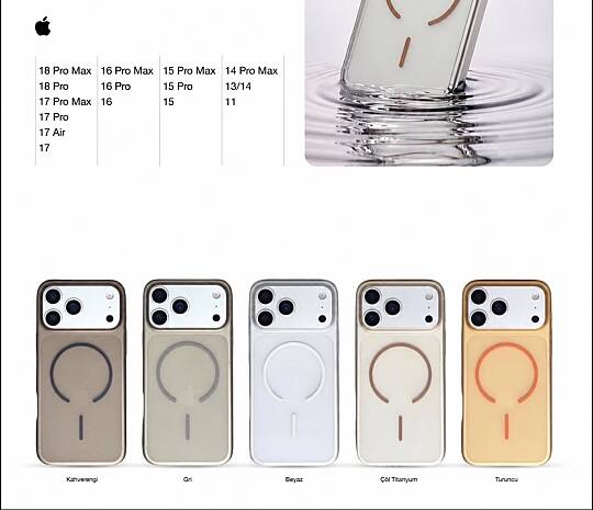 İPHONE 18 PRO MAX MAGNETİC PREMİUM KILIF - 2