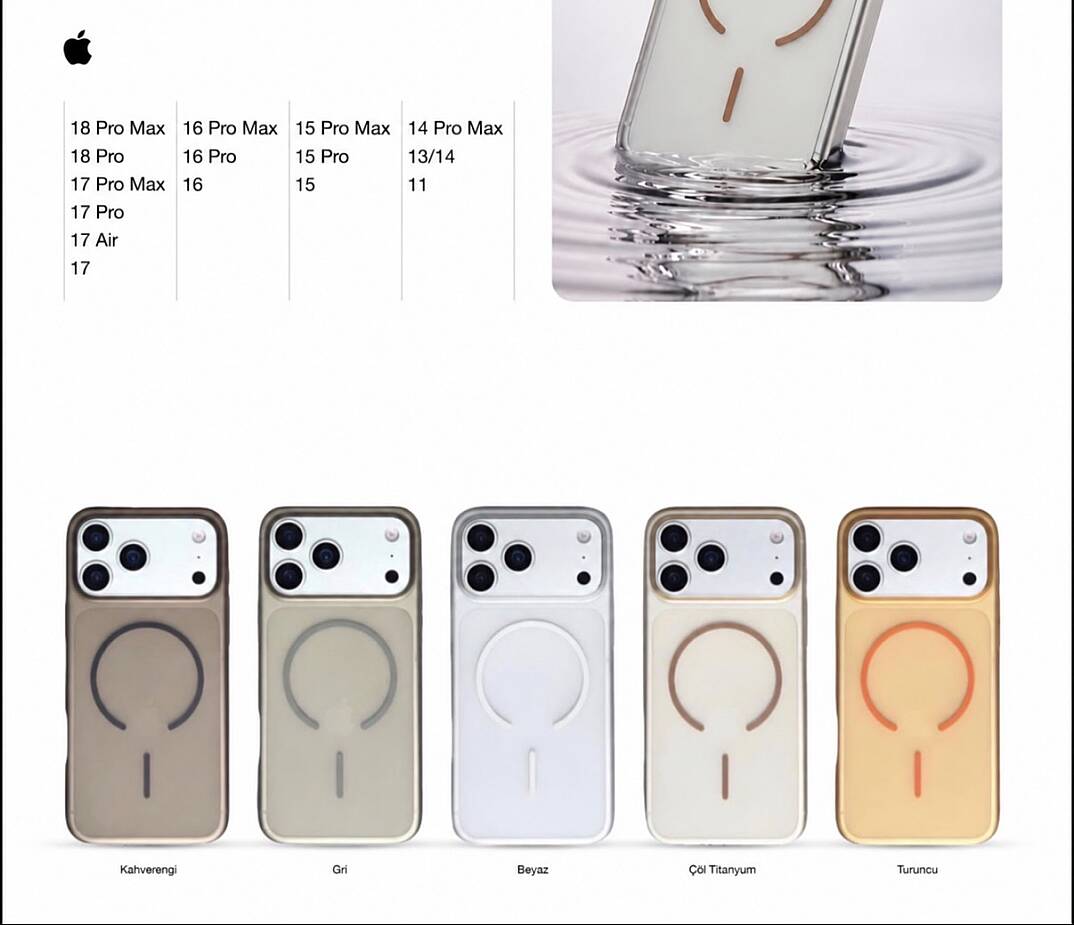 İPHONE 18 PRO MAX MAGNETİC PREMİUM KILIF - 2